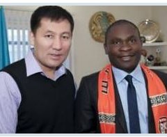 Visite officielle du club de Shakhtar Karanganda, Kazakhstan