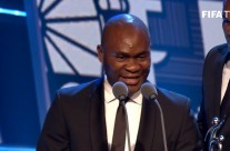 Daniel CHRYSOSTOME à la cérémonie FIFA Awards – Représentation du joueur KONE Francis